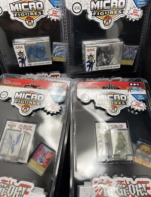 4 Yu-Gi-Oh! Micro Mini Figures Set 4 New World's Smallest Harpie Dragon Kuriboh-image