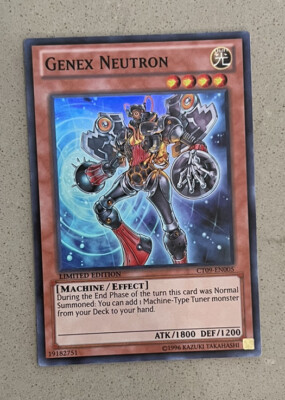 Yugioh - Genex Neutron (Super Rare) (Limited Edition) - CT09-EN005 - TCG-image