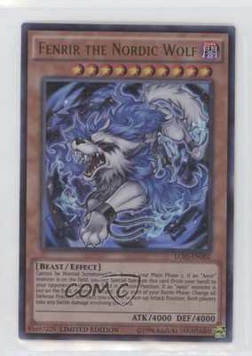 2014 Yu-Gi-Oh! Legendary Collection 5Ds Fenrir the Nordic Wolf #LC05-EN002 0t6o-image
