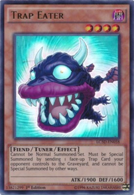 Yugioh! LP Trap Eater - LC5D-EN058 - Ultra Rare - 1st Edition Lightly Played, En-image