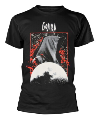 Gojira Grim Moon Black T-Shirt NEW OFFICIAL-image