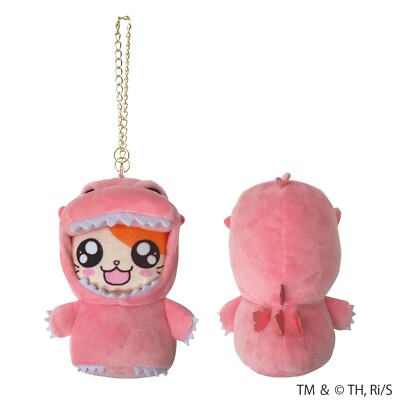 Godzilla Plush Key Chain Godzi ham-kun Red Japan NEW-image