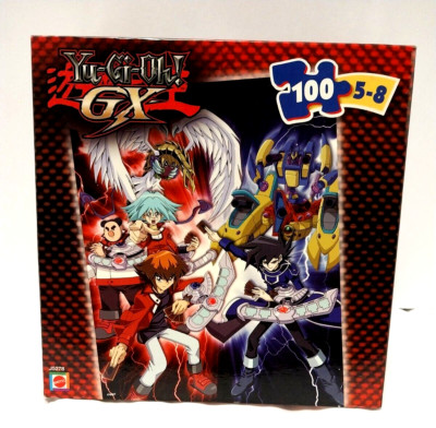 Yu-Gi-Oh! Yugioh Mattel 100 Piece Puzzle J5278 GX  11.25 by 16.5 - New/Sealed-image