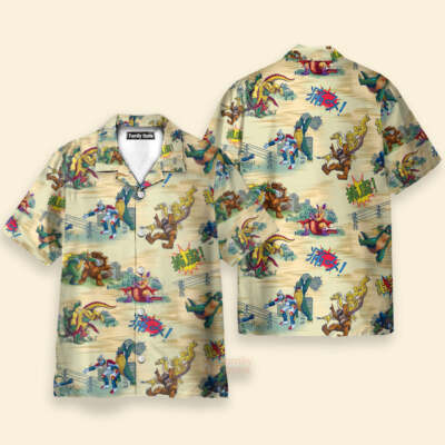 Godzilla King Of Monster Hawaiian Shirt-image