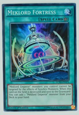 Yugioh Meklord Fortress LC5D-EN173 Super Rare 1st Edition-image