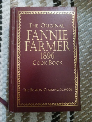 The Original FANNIE FARMER 1896 Cook Book The Boston Cooking School CE 1996-image