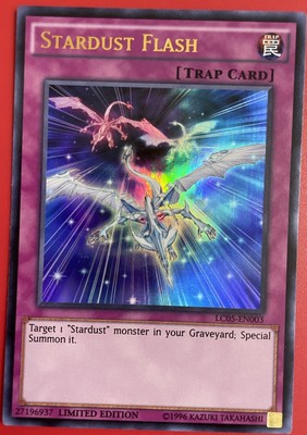 Yugioh Stardust Flash LC05-EN003 - Ultra Rare Limited Edition-image