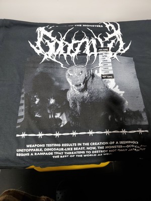 Godzilla Mens Tshirt Large-image