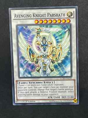 Avenging Knight Parshath LC5D-EN230 Legendary Collection 1st Edition Yugioh LP-image