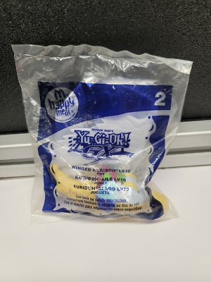 2006 Yu Gi Oh Card Gx McDonalds Happy Meal Toy 2 Winged Kurbio Lv10 Sealed RARE-image