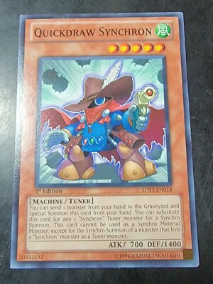Yugioh Quickdraw Synchron 5DS3-EN018 Common 1st Edition -image