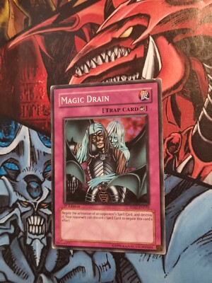 Magic Drain 5DS2-EN035 Yu-Gi-Oh Card 1st Edition -image