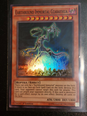 Earthbound Immortal Ccarayhua LC5D-EN151 First Edition Super Rare NM-image