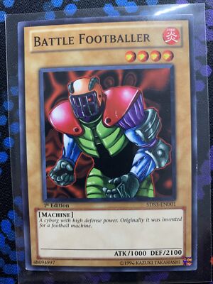 Yu-Gi-Oh! TCG Battle Footballer Starter Deck: Duelist Tollbox 5DS3-EN001 1st...-image
