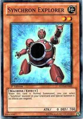 Yu-Gi-Oh! TCG Synchron Explorer 5DS3-EN005 1st Edition Near Mint-image