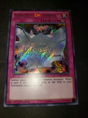 YuGiOh Vanity's Emptiness - LC5D-EN253 - Secret Rare - 1st Edition Near Mint-image