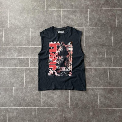 Godzilla Original Movie Poster Sleeveless Cut And Sew Black S-image