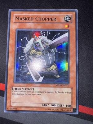 Masked Chopper GX03-EN003 Yu-Gi-Oh! GX Spirit Caller Promotional Super Rare NM-image
