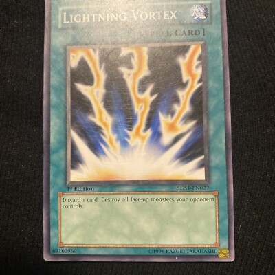 Yu-Gi-Oh! TCG Lightning Vortex Yu-Gi-Oh! 5D's 5DS1-EN027 1st Edition Common-image