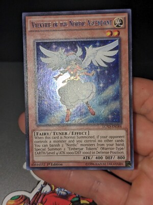 Valkyrie of the Nordic Ascendant - LC5D-EN184 - Secret Rare -  NM- 1st Ed-image