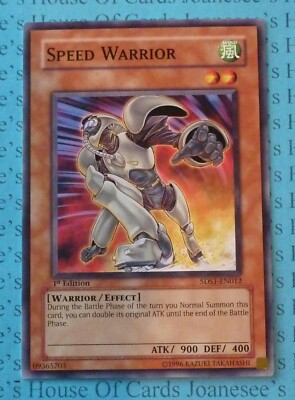 Speed Warrior 5DS1-EN012 Yu-Gi-Oh Card 1st Edition New-image