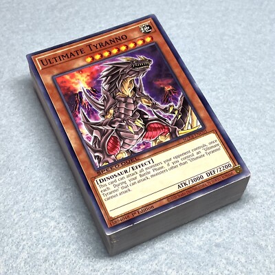 Yugioh GX Tyranno Hassleberry 66 Card Deck Babycerasaurus Dinosaur NM-image