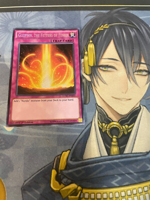 YUGIOH - GLEIPNIR THE FETTERS OF FENRIR - LC5D - 1ST ED - NM - SECRET RARE-image