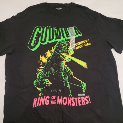 NWT Godzilla Crushing It Since 1945 King Of The Monsters T-Shirt Mens XL-image
