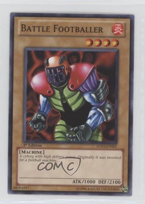 2010 Yu-Gi-Oh! 5D's Duelist Toolbox 1st Edition Battle Footballer 0b5-image