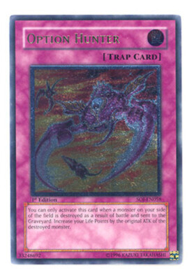 Option Hunter - SOI-EN058 - Ultimate Rare - 1st Edition PL/MP YuGiOh!  Booster S-image