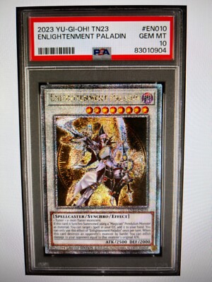 YUGIOH PSA 10 2023 Enlightenment Paladin TN23-EN010 Quarter Century 🔥-image
