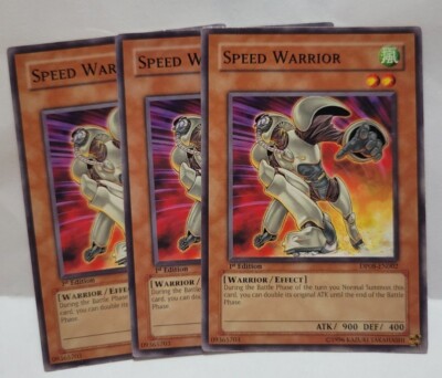YUGIOH SPEED WARRIOR X3 DIFFERENT SETS COMMON LIGHT PLAYED-image