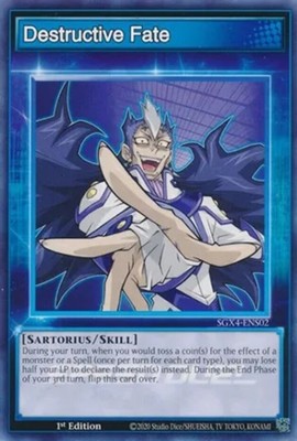 Destructive Fate - SGX4-ENS02 - Common - 1st Edition - Near Mint-image