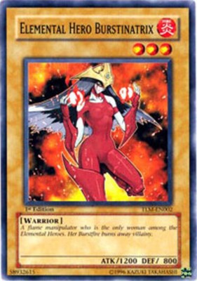 Elemental Hero Burstinatrix - TLM-EN002 - Common - 1st Edition LP YuGiOh!  Boost-image