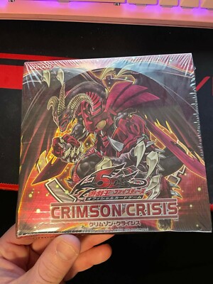 YUGIOH CRIMSON CRISIS 5DS JAPANESE SEALED BOX US SELLER-image