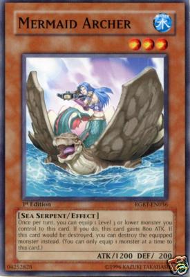 RGBT EN036 1ST ED 3X MERMAID ARCHER COMMON CARDS-image