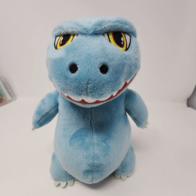 Kidrobot Phunny Godzilla Gojira Plush Toy Blue Stuffed Animal 7.5