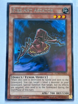 Yu-Gi-Oh Fire Ant Ascator LC5D-EN224 Rare 1st Edition NM-image