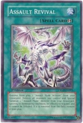 CRMS EN053 1ST ED 3X ASSAULT REVIVAL COMMON CARDS-image