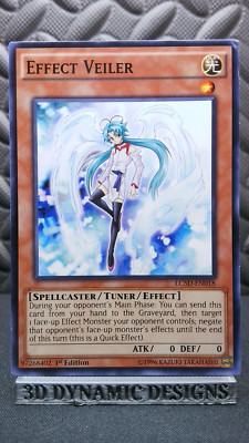 | Yugioh Effect Veiler LC5D-EN018 Common Legendary Collection 5Ds  LP/PL 🔥 |-image