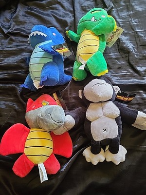 Godzilla Gamera Kong  Kaiju Plush Japanese Monster Mania Plushies Bootleg KO lot-image