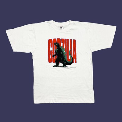 Vintage 1998 Godzilla T-Shirt / Banpresto TOHO Japan 90s-image