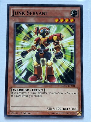 Yu-Gi-Oh Junk Servant LC5D-EN021 Common 1st Edition NM-image
