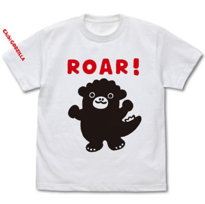 Chibi Godzilla Kids T-shirt White apparel TOHO Godzilla Store Japanese Monster-image