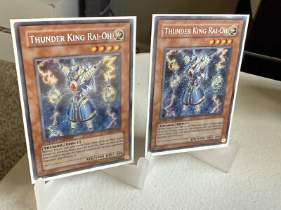 Thunder King Rai-Oh YG02-EN001 Yu-Gi-Oh! GX Manga Promotional Cards Limited X2-image