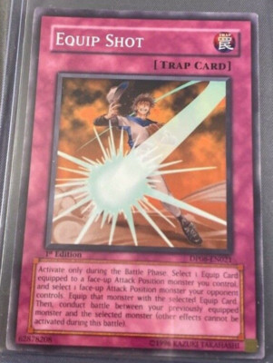 Yu-Gi-Oh 5D's Duelist Pack Yusei Fudo Common Equip Shot DP08-EN021-image