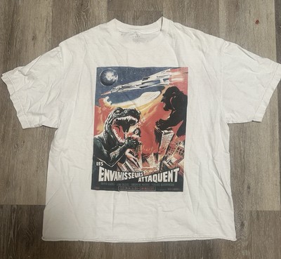 J. Galt Pacsun Les Envahisseurs Attaquent Godzilla Kong L - ONE SIZE  T-Shirt-image