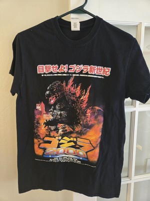 Vintage Godzilla 2000 Japanese Y2K Men's Small T-Shirt -image