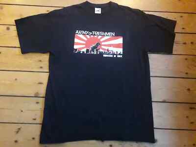 ARMY OF FRESHMEN Monsters of Rock Vintage T Shirt M US Punk Rock Godzilla LP CD-image