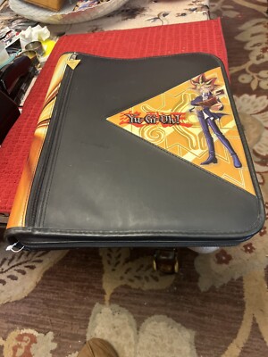 Vintage King Of Games Yu-Gi-Oh! 1996 Kazuki Takahashi 3-Ring Binder-image